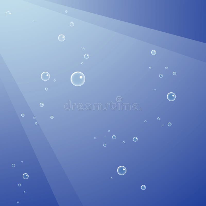 Underwater bubbles stock illustration. Illustration of spray 18807328