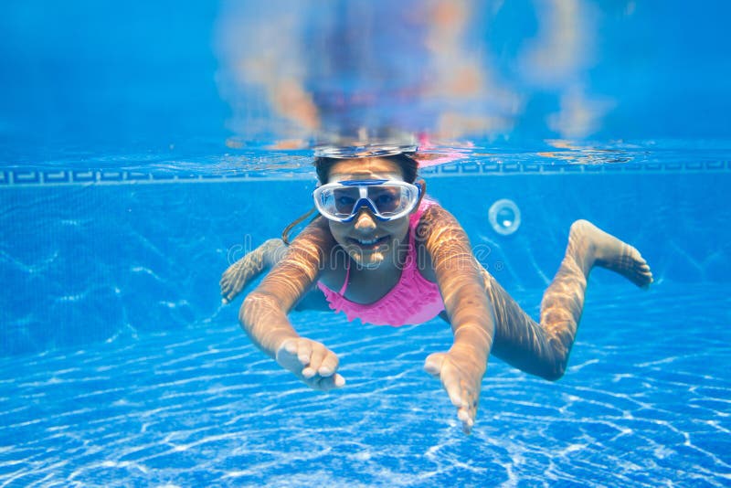 Underwater girl