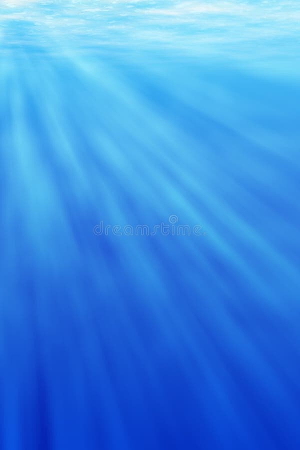 Underwater Light Lines Illustration Design Graphic Stock Illustration