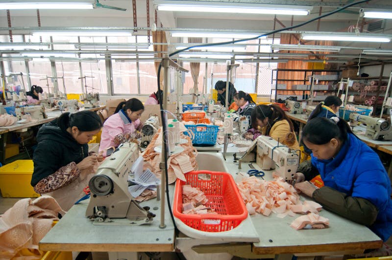 The Clothing Factory Editorial Photography Image of work