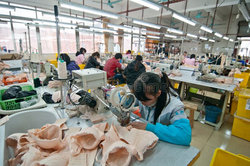 The Clothing Factory Editorial Stock Photo Image of people