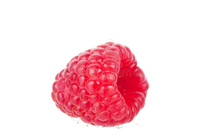 Une baie d'une framboise photo stock. Image du comestible 37767864