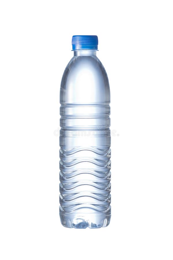 Une bouteille d'animal familier de l'eau image stock Une bouteille d'animal familier de l'eau image stock