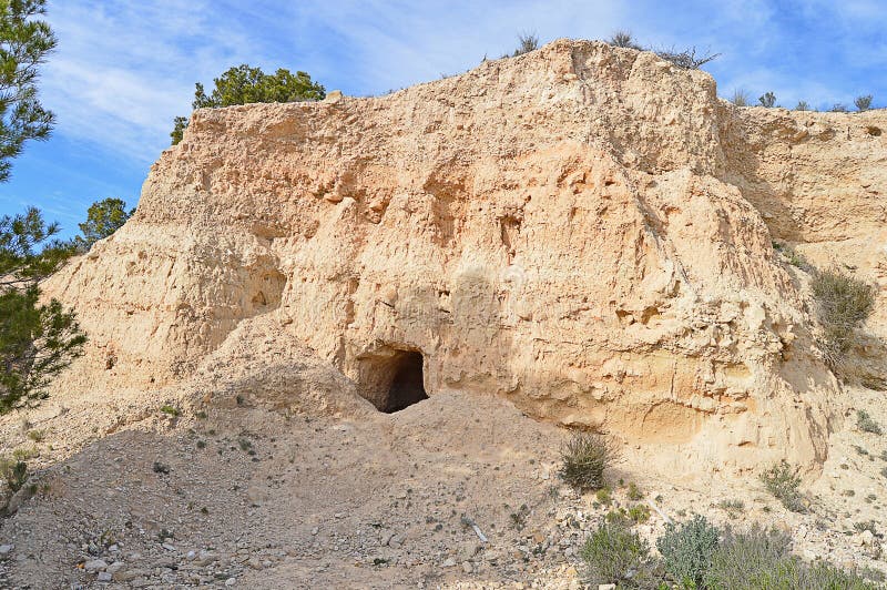 Une caverne photos libres de droits Une caverne photos libres de droits