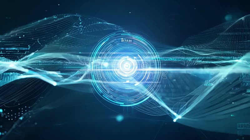 Une description captivante du monde en constante évolution de la technologie visualisée en une résolution 4k étonnante avec illustration stock