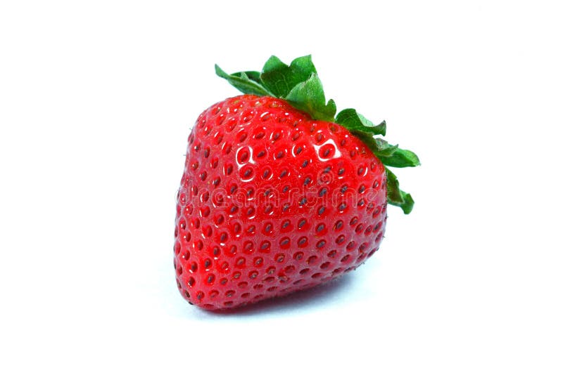 Une fraise rouge images stock Une fraise rouge images stock