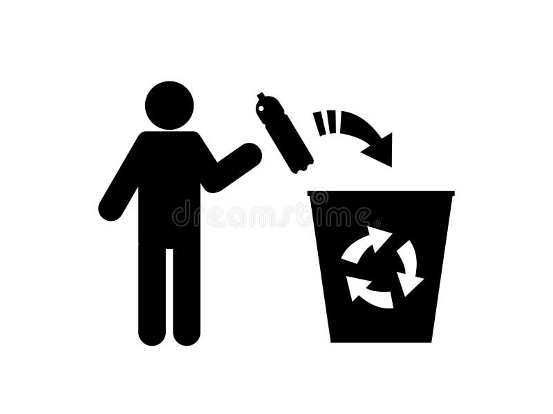 Une illustration conceptuelle de la pollution du monde avec les déchets en plastique illustration stock Une illustration conceptuelle de la pollution du monde avec les déchets en plastique illustration stock