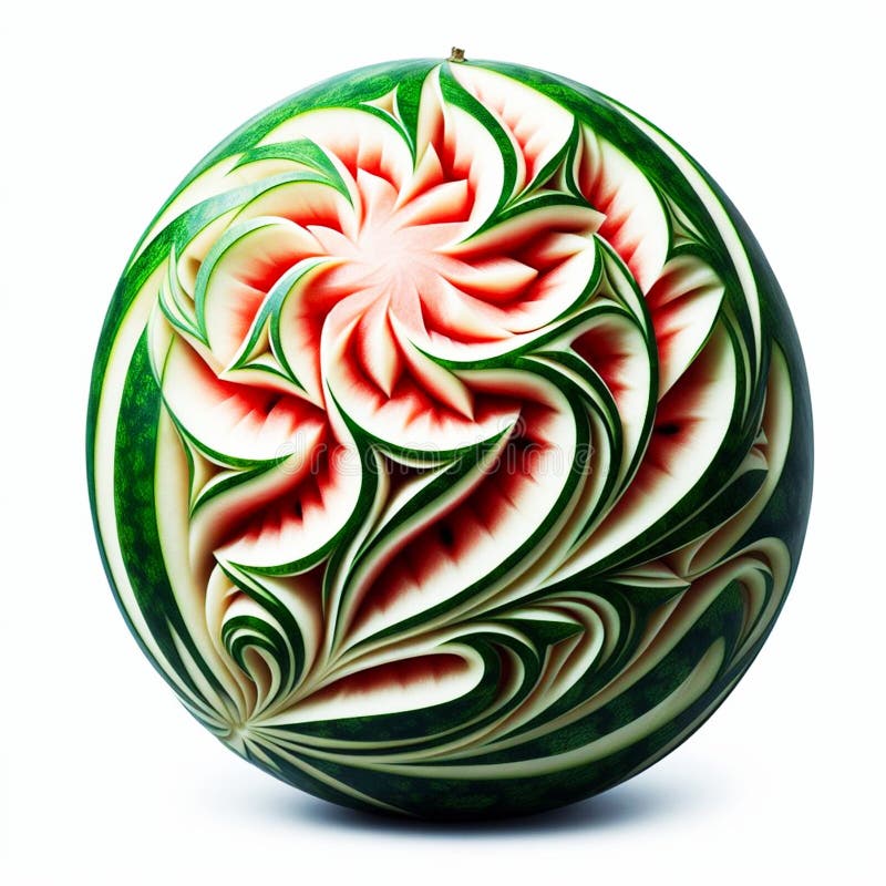 A Pretty Photo of an Artistic Sculpture of a Watermelon. Beautify your Room, your Kitchen or your Website with Beautiful Photos. A Pretty Photo of an Artistic Sculpture of a Watermelon. Beautify your Room, your Kitchen or your Website with Beautiful Photos