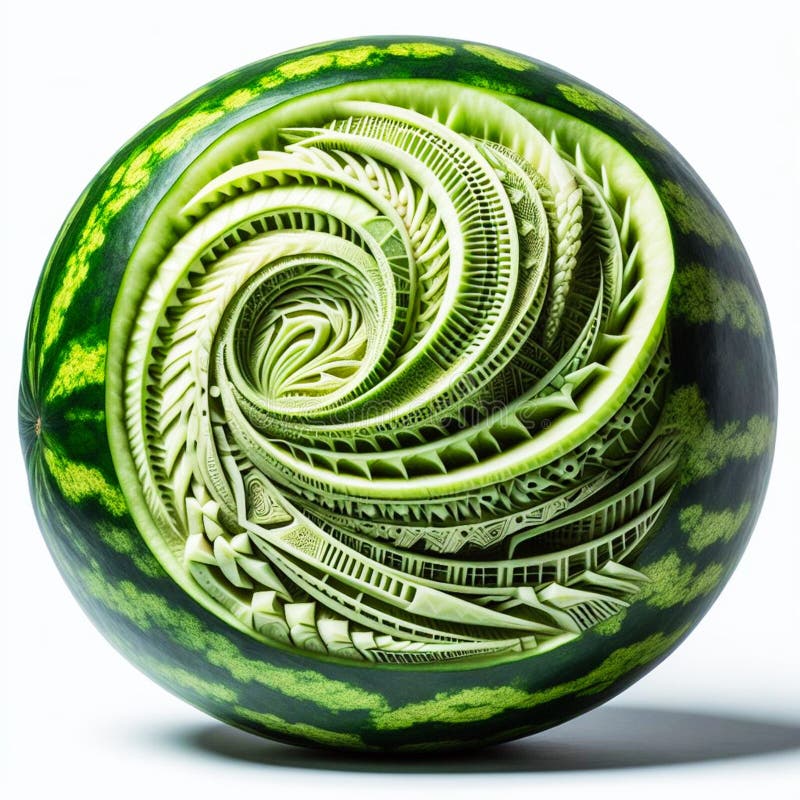 A Pretty Photo of an Artistic Sculpture of a Watermelon. Beautify your Room, your Kitchen or your Website with Beautiful Photos. A Pretty Photo of an Artistic Sculpture of a Watermelon. Beautify your Room, your Kitchen or your Website with Beautiful Photos