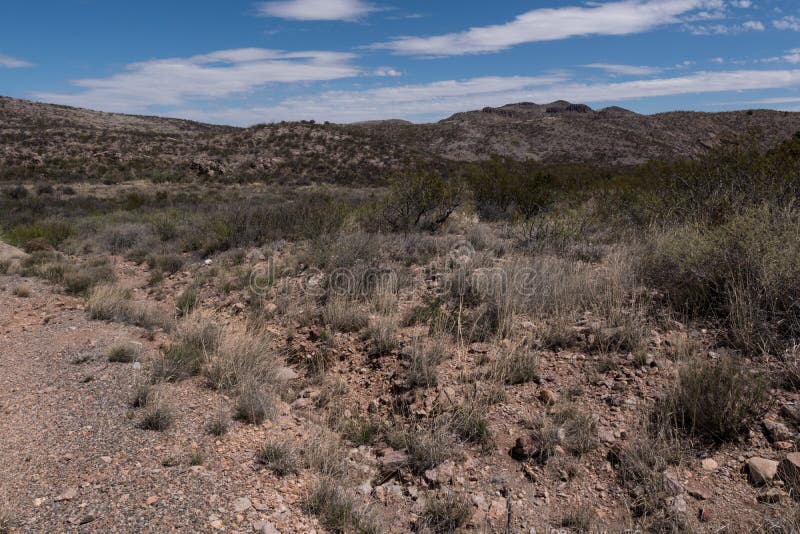 Une montagne scénique le long de la route nationale 27 dans le sud-ouest Nouveau Mexique photographie stock libre de droits Une montagne scénique le long de la route nationale 27 dans le sud-ouest Nouveau Mexique photographie stock libre de droits
