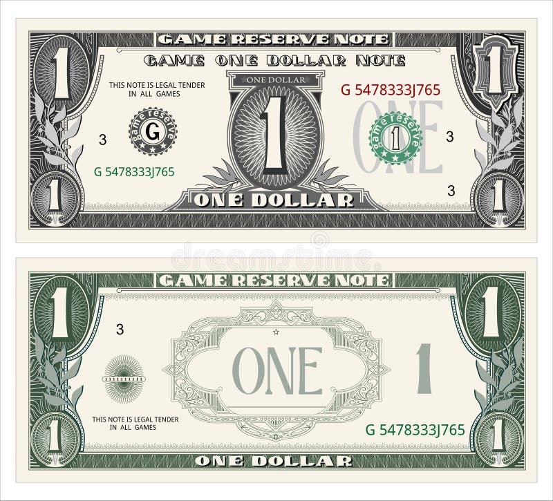 Une note du dollar