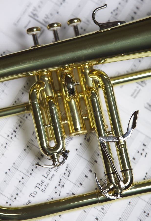 Flugelhorn photo stock. Image du orchestre, vent, soupape 21578