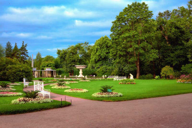 Une partie du parc du ` s de Catherine, appelée photo libre de droits Une partie du parc du ` s de Catherine, appelée photo libre de droits