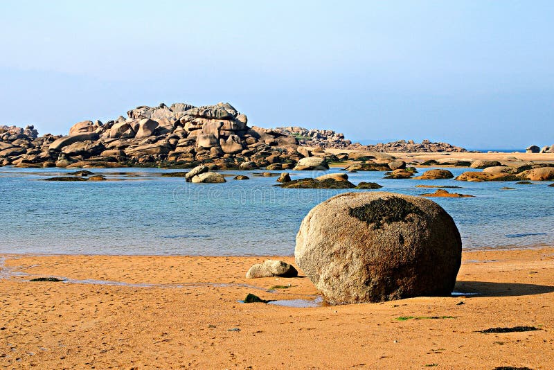 Une plage dans Brittany