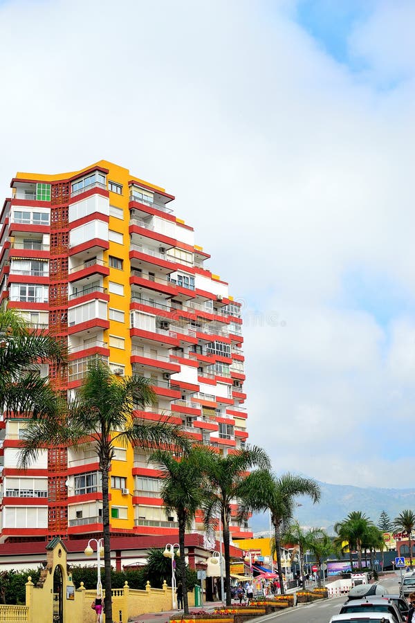une résidence dans Benalmadena, Costa del Sol, Espagne photographie stock libre de droits une résidence dans Benalmadena, Costa del Sol, Espagne photographie stock libre de droits