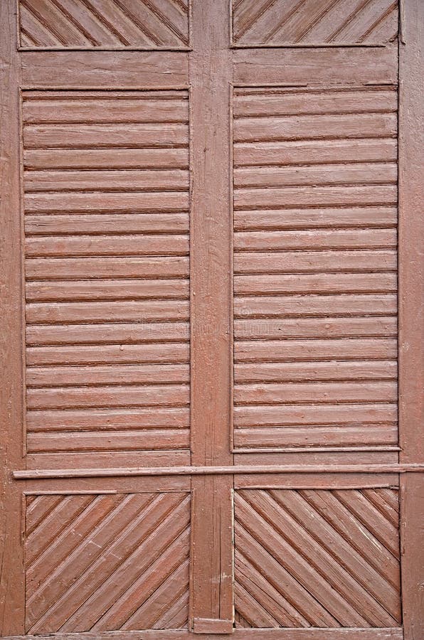 Une vue en gros plan de la texture de vieilles portes en bois images libres de droits Une vue en gros plan de la texture de vieilles portes en bois images libres de droits