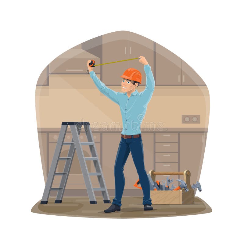 Unelte pentru reparații tâmplărie sau handyman vector illustration