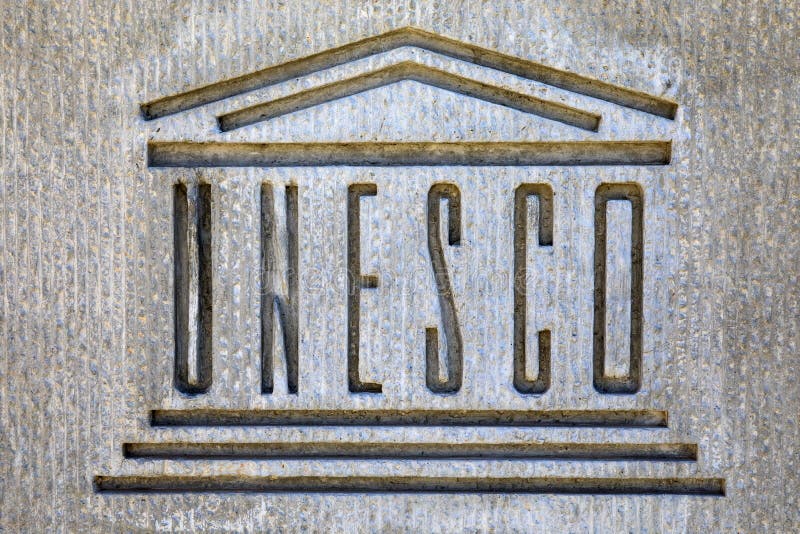 UNESCO Logo editorial photo. Image of educational, history - 160581396