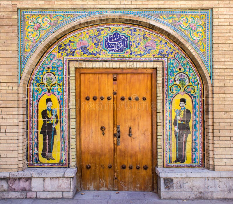 UNESCO World Heritage Golestan Palace in Tehran, Iran