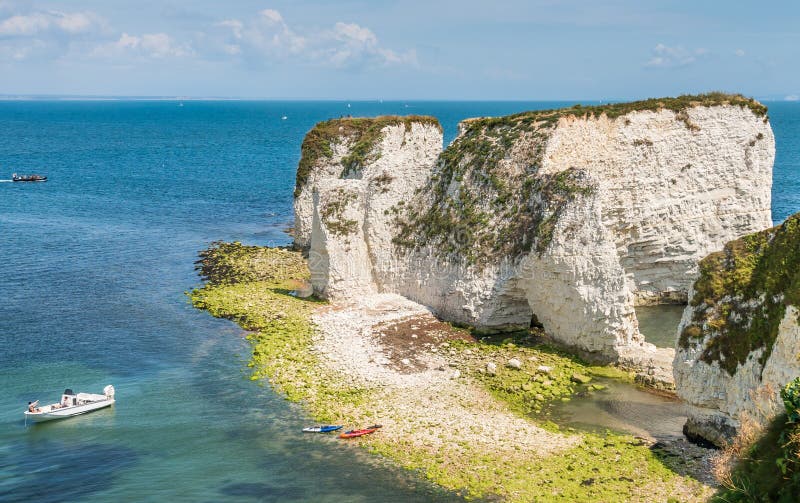 Unesco world heritage - Old Harry Rocks in Isle of Purbeck