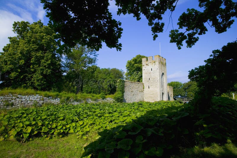 The unesco world heritage site visby in sweden.GN