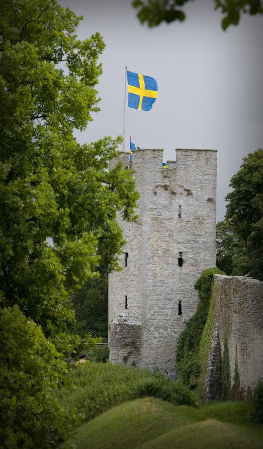 The unesco world heritage site visby in sweden.GN