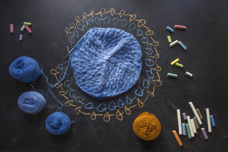 Unfinished knittin stock photos Unfinished knittin stock photos