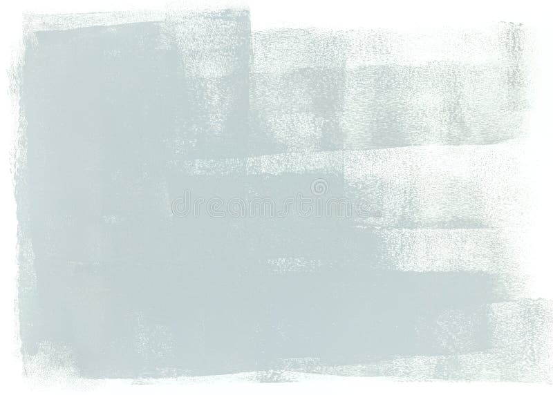 Unfinished Painted Wall with Grey Color Paint Stock Illustration