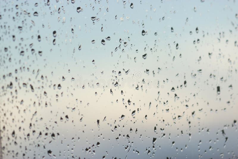 Unfocused rain drops royalty free stock photography