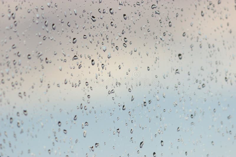 Unfocused rain drops royalty free stock photography