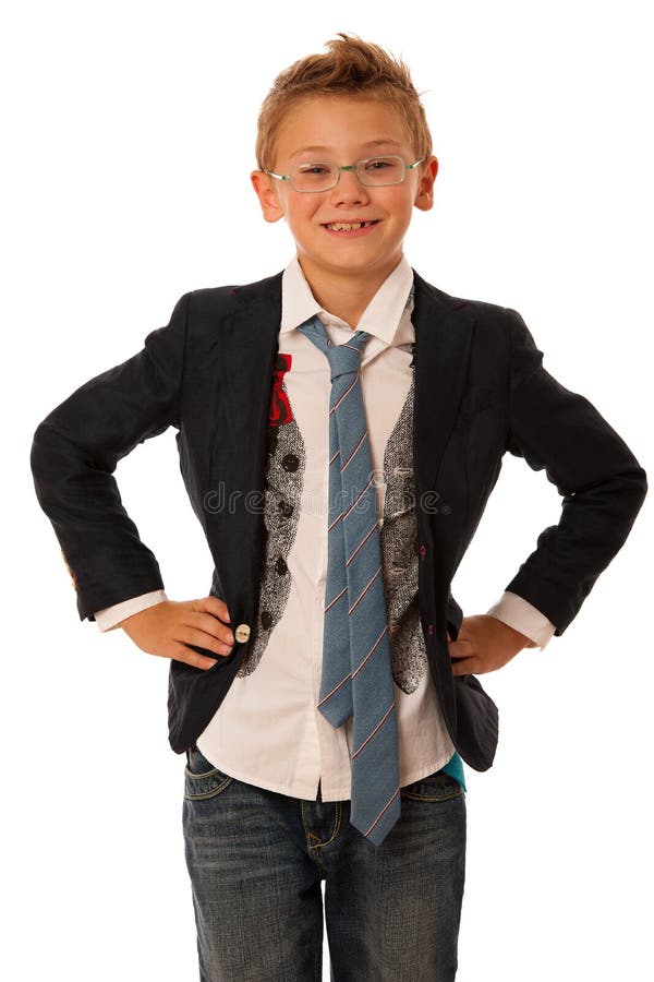 Ung caucasian pojke som isoleras över vit backgrund arkivfoto Ung caucasian pojke som isoleras över vit backgrund arkivfoto