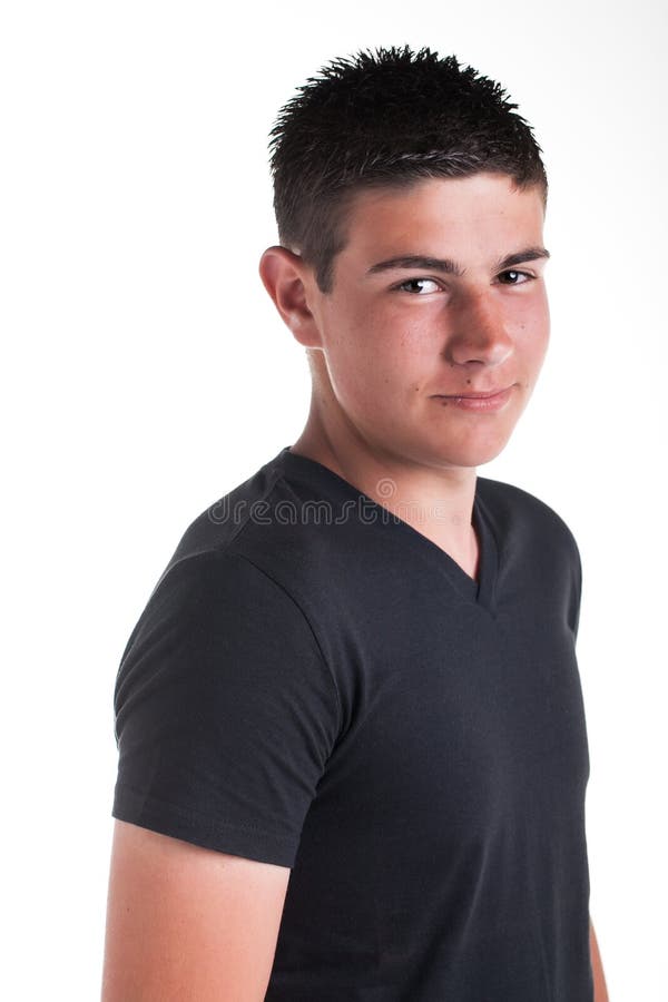 Ung manlig modell royaltyfri fotografi