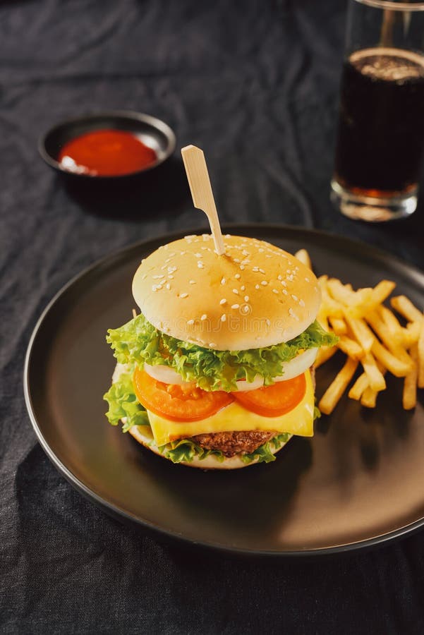 Fast food and unhealthy eating concept. Fast carbohydrates not good for health, heart and skin. stock images Fast food and unhealthy eating concept. Fast carbohydrates not good for health, heart and skin. stock images