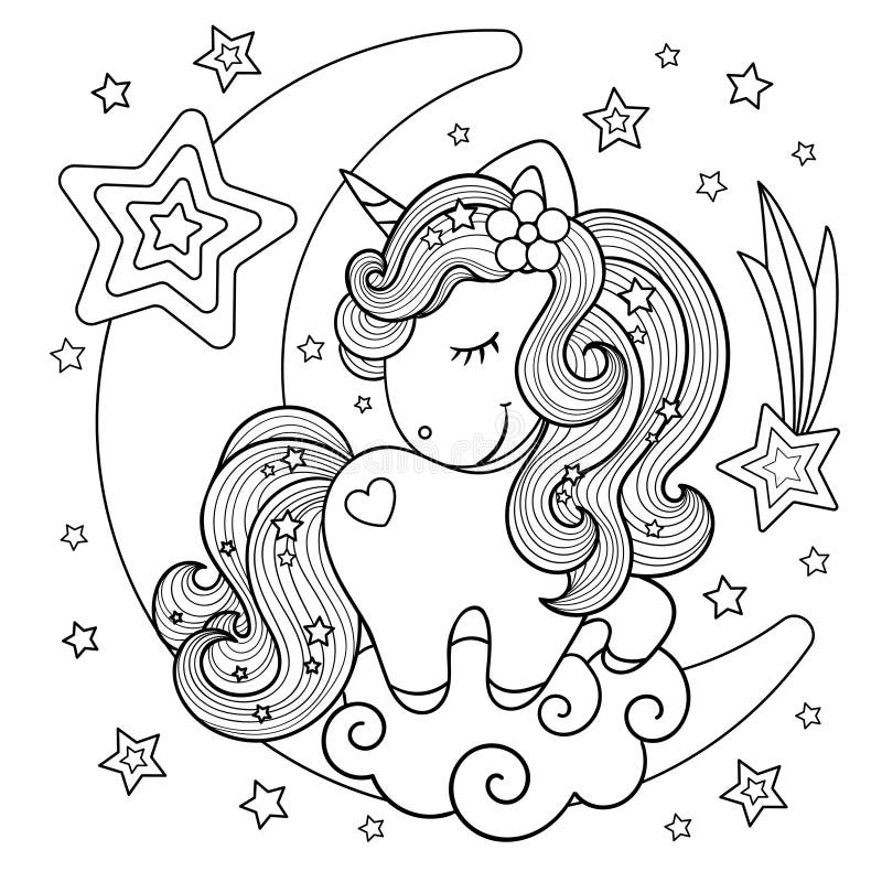 pequeno anjo desenho animado rabisco kawaii animê coloração página