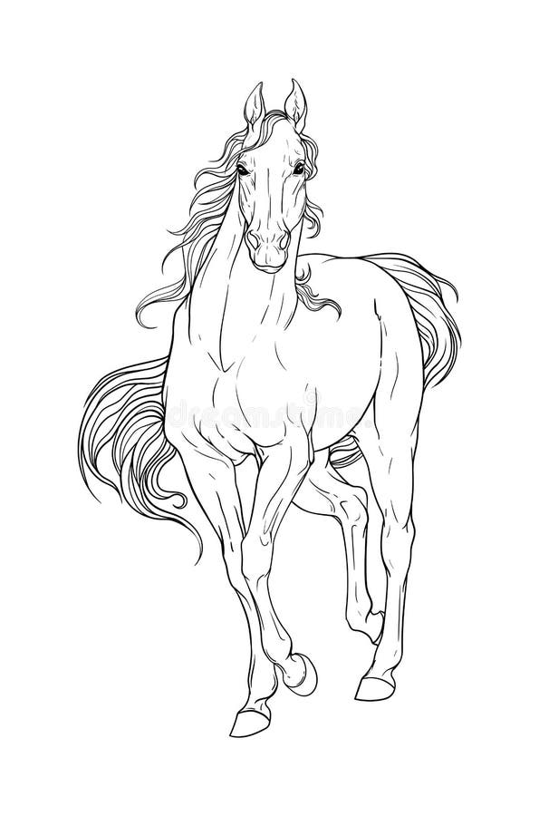 horse colouring page stock illustrations 934 horse colouring page stock illustrations vectors clipart dreamstime