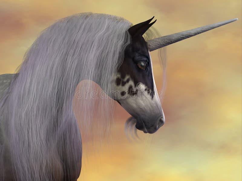 Unicorn Beauty ilustração do vetor Unicorn Beauty ilustração do vetor