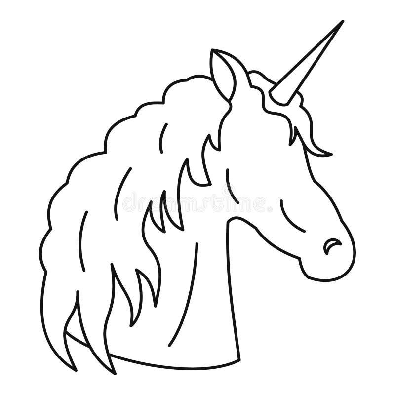 Free Free Unicorn Svg Outline 664 SVG PNG EPS DXF File