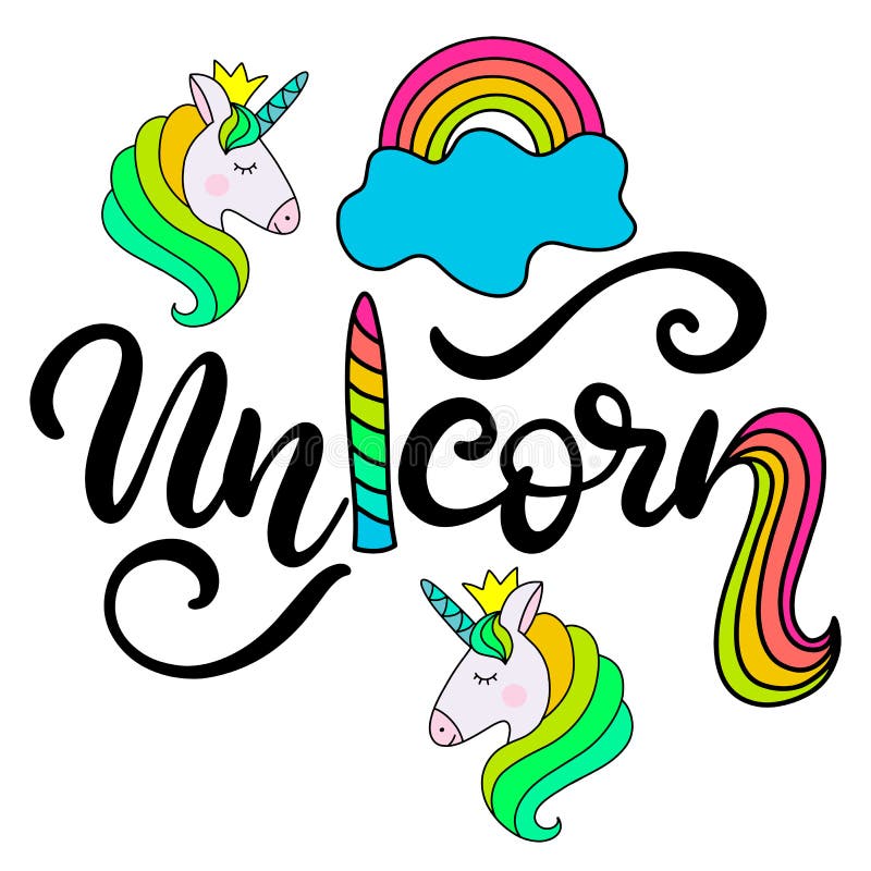 Леттеринг Единорог. Буквы Единорожки. Буквы с единорогом. Happy Unicorn Lettering. Реклама единорога