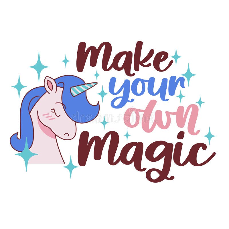 Create your own magic poster Royalty Free Vector Image