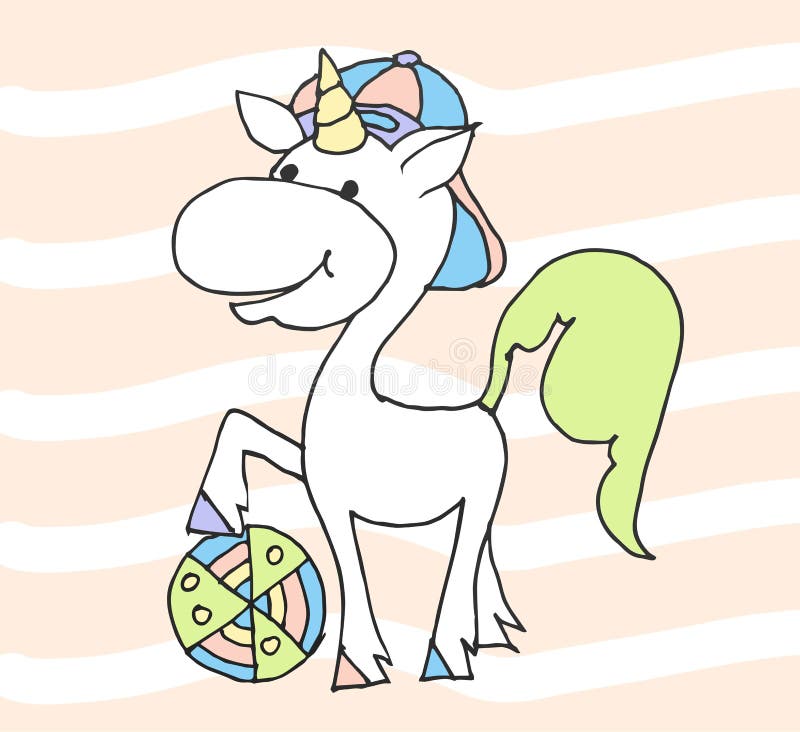 Unicornios Mágicos Para Niños - Unicornio Imprimir Para Camiseta, Portada O  Adhesivo Fu Ilustración del Vector - Ilustración de caballo, lindo:  161331247