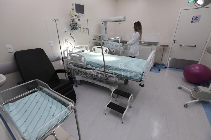 irece, bahia, brazil - march 17, 2024: Children&#x27;s intensive care unit of a public hospital in the city of Irece. irece, bahia, brazil - march 17, 2024: Children&#x27;s intensive care unit of a public hospital in the city of Irece