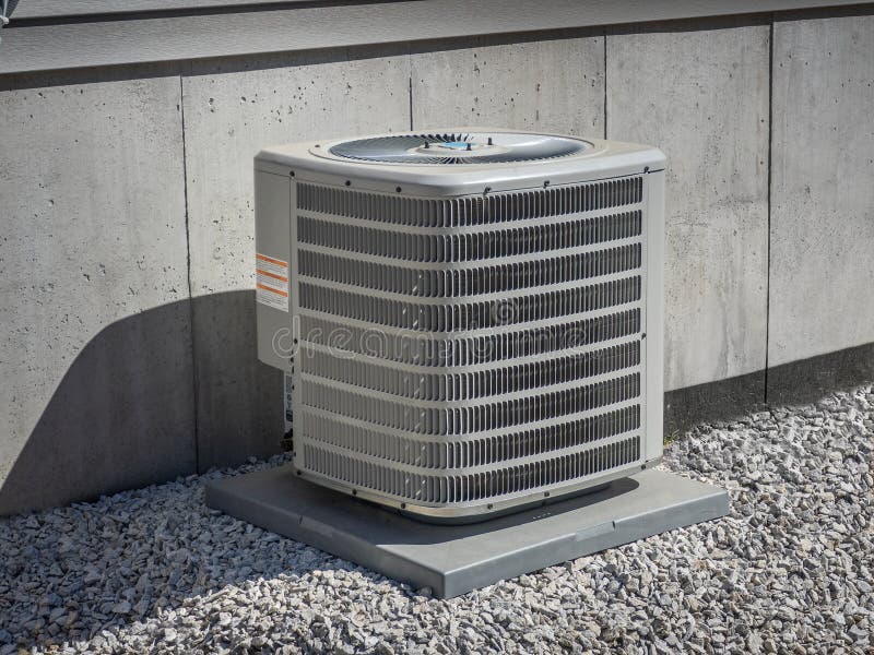 Unidade elétrica de ar condicionado e aquecimento exterior