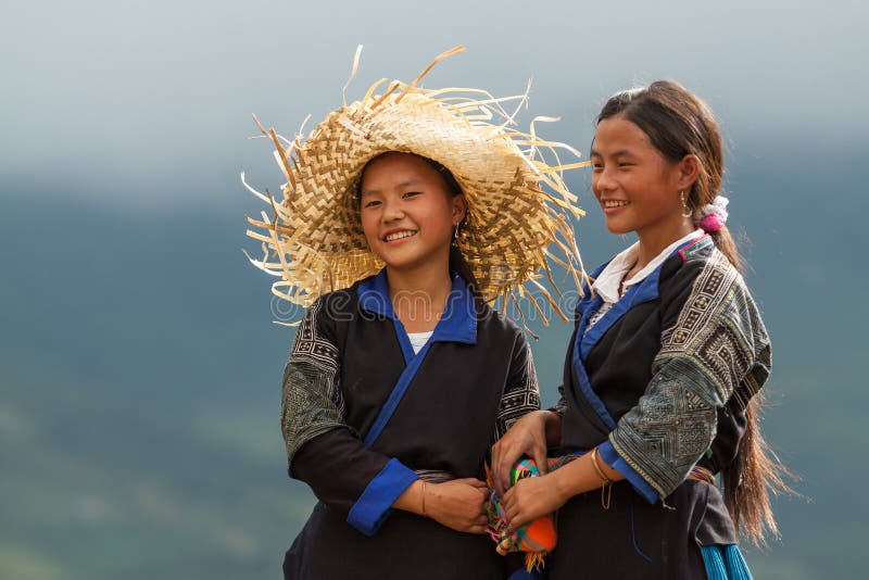 Unidentified ethnic minority in Ha Giang, Vietnam