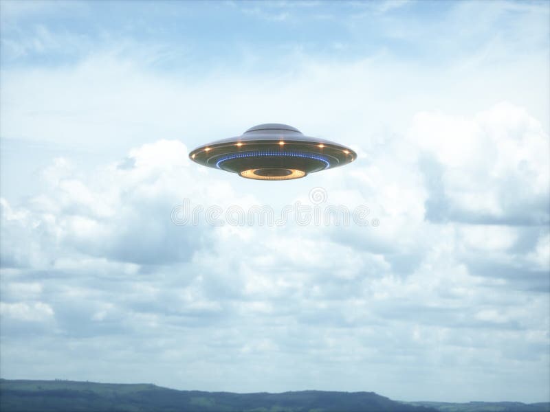 Unidentified Flying Object Clipping Path stock images Unidentified Flying Object Clipping Path stock images