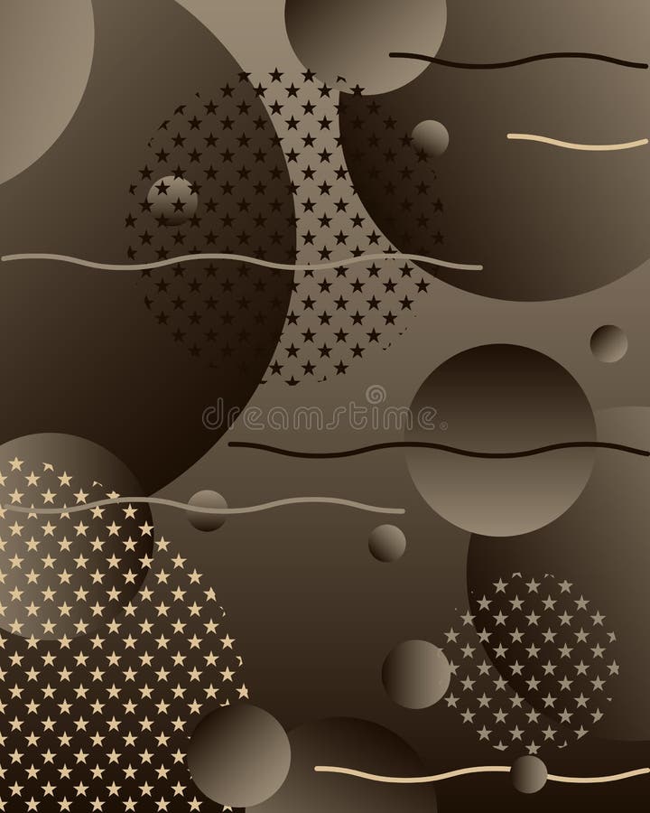 Unik geometrisk bakgrund med lutningformer stock illustrationer Unik geometrisk bakgrund med lutningformer stock illustrationer
