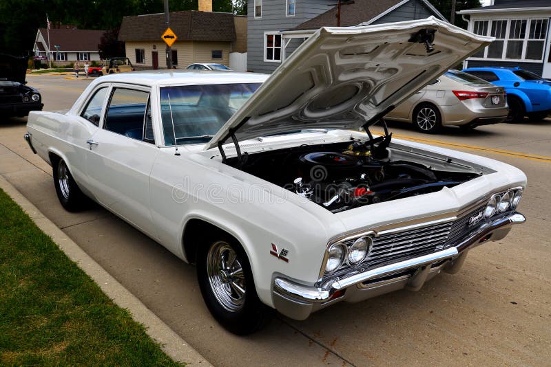 Beautiful Restored 1966 Chevy Biscayne two door