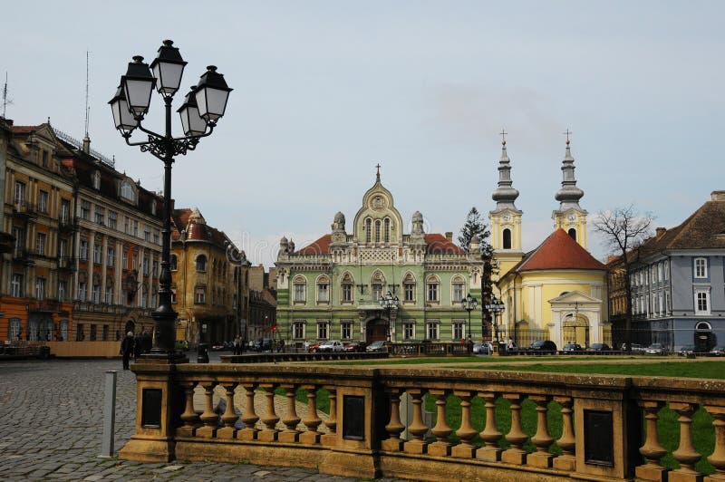 Union square Timisoara,Romania stock photo Union square Timisoara,Romania stock photo