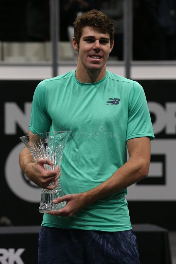 Professional Tennis Player Reilly Opelka of USA during Trophy ...