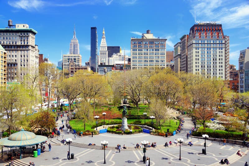 Unione New York quadrato fotografia stock libera da diritti Unione New York quadrato fotografia stock libera da diritti