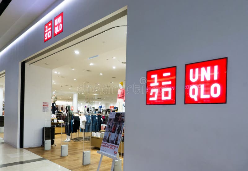 Uniqlo store editorial photography. Image of center - 106164642